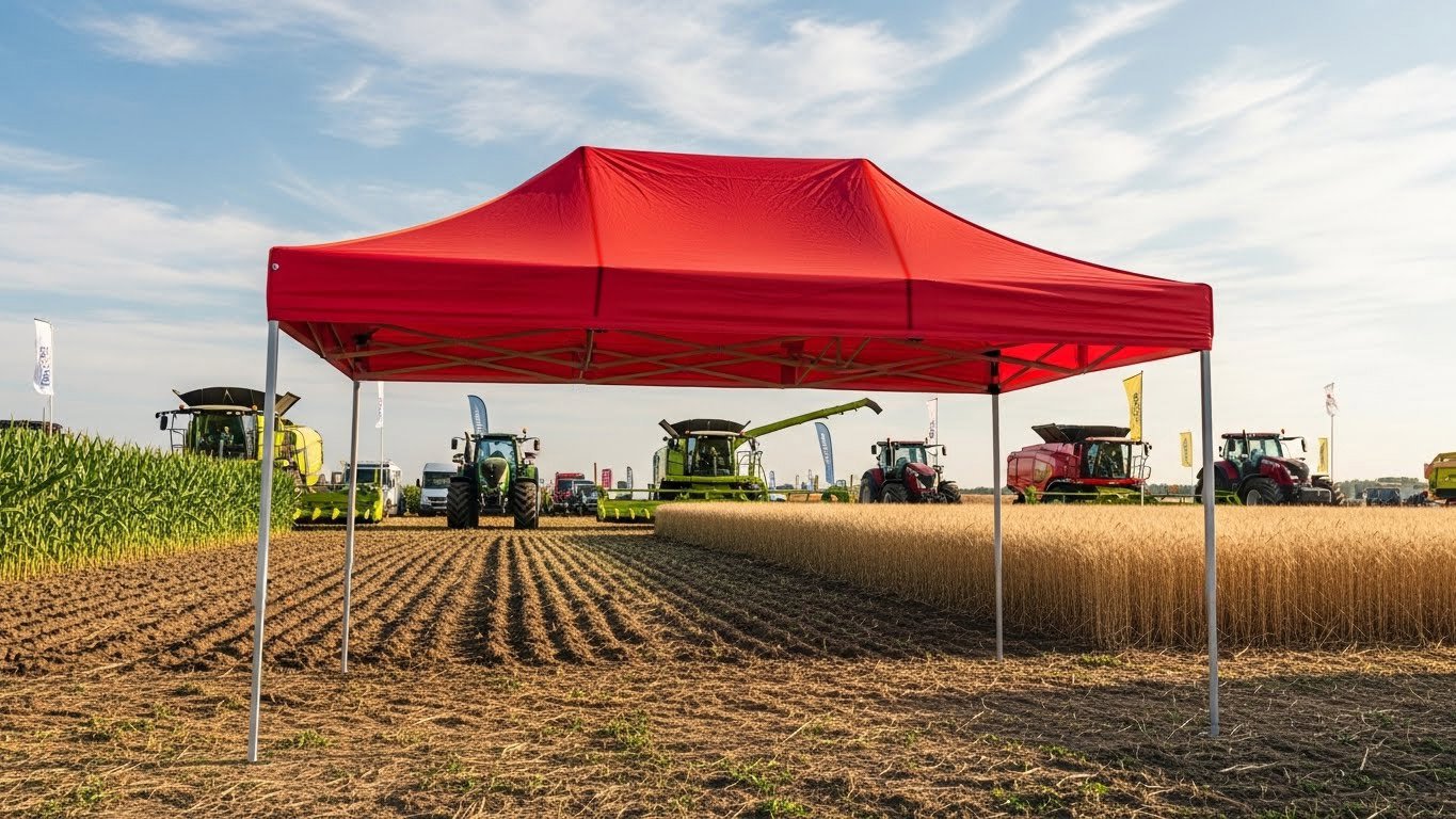Tenda sanfonada profissional. O que muda na prática