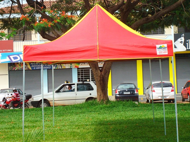 Tenda Sanfonada em Ação de MKT
